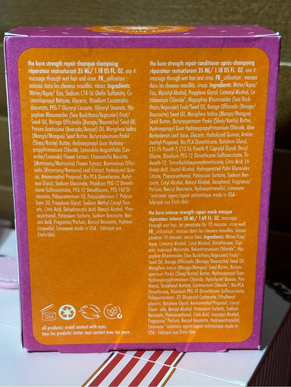 amika the kure strength repair trial set